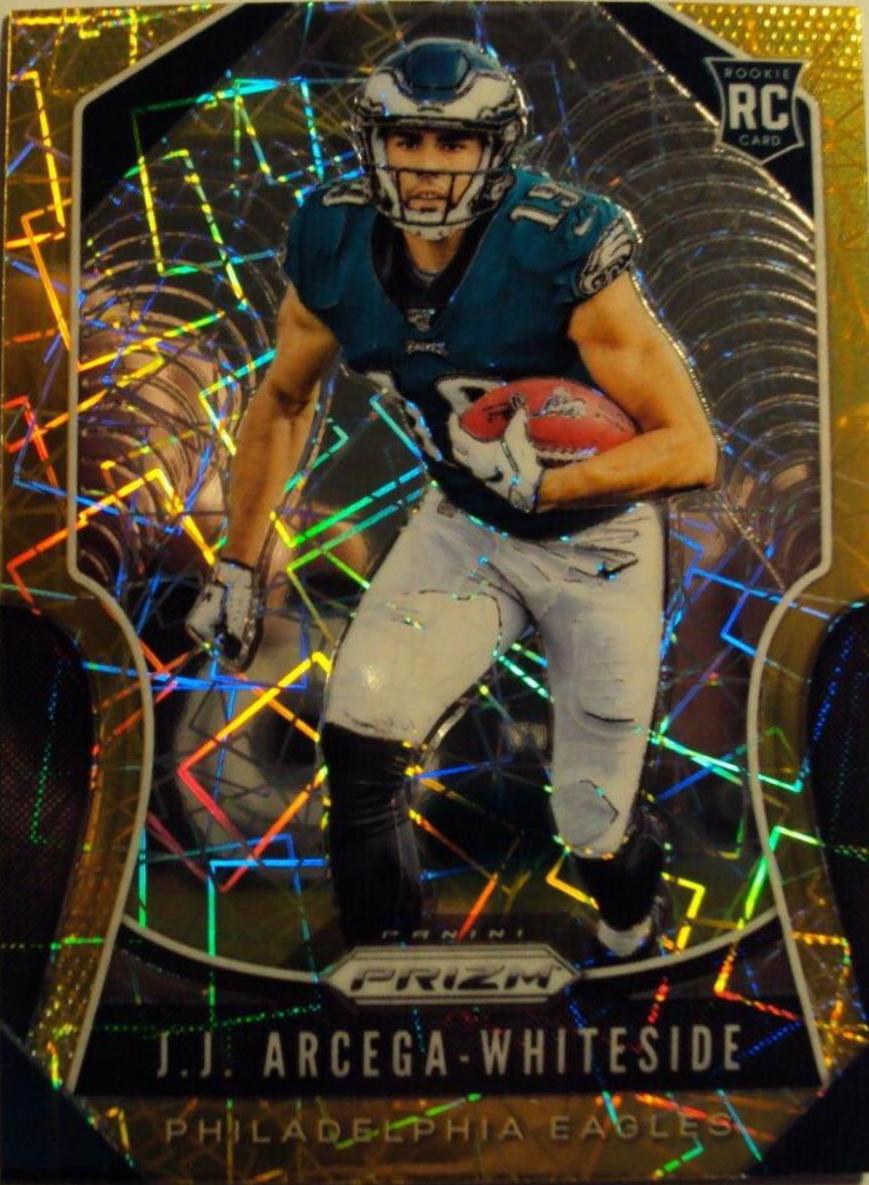 J.J. Arcega Whiteside [Orange Prizm] #348
