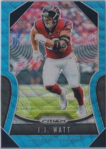 J.J. Watt [Blue Wave Prizm] #139