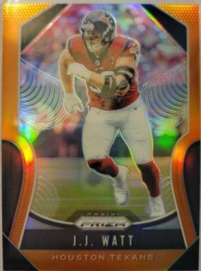 J.J. Watt [Orange Prizm] #139
