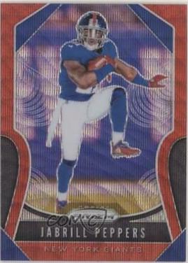 Jabrill Peppers [Red Wave Prizm] #49
