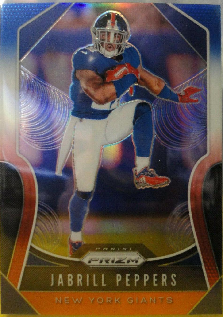 Jabrill Peppers [Red, White, Blue Prizm] #49