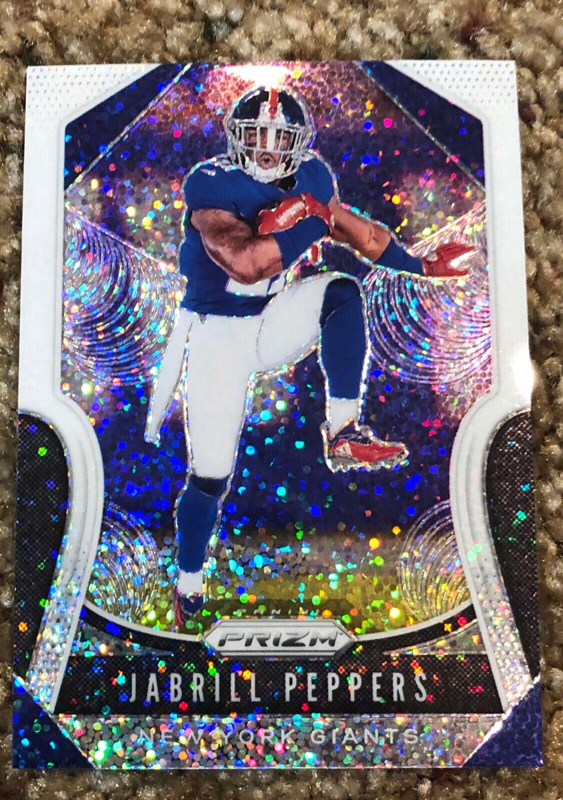 Jabrill Peppers [White Sparkle Prizm] #49