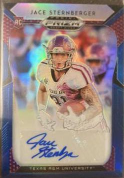 Jace Sternberger [Autograph Blue Shimmer Prizm] #368