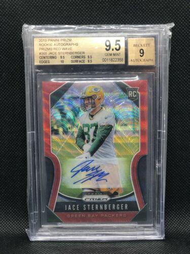 Jace Sternberger [Autograph Red Wave Prizm] #368
