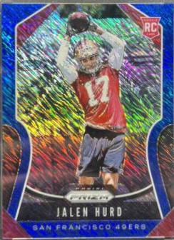 Jalen Hurd [Autograph Blue Shimmer Prizm] #361
