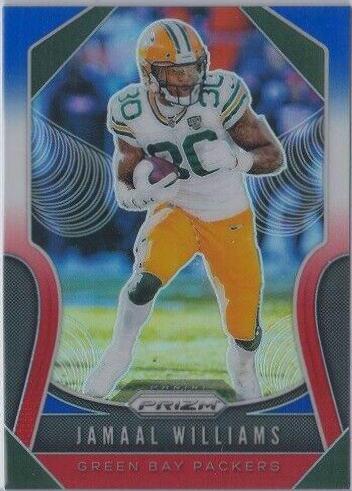 Jamaal Williams [Red, White, Blue Prizm] #121