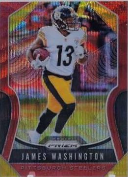 James Washington [Red Wave Prizm] #93