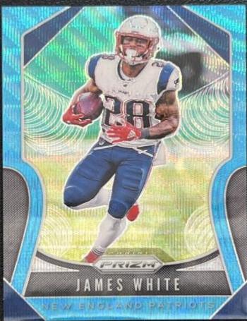 James White [Blue Wave Prizm] #21