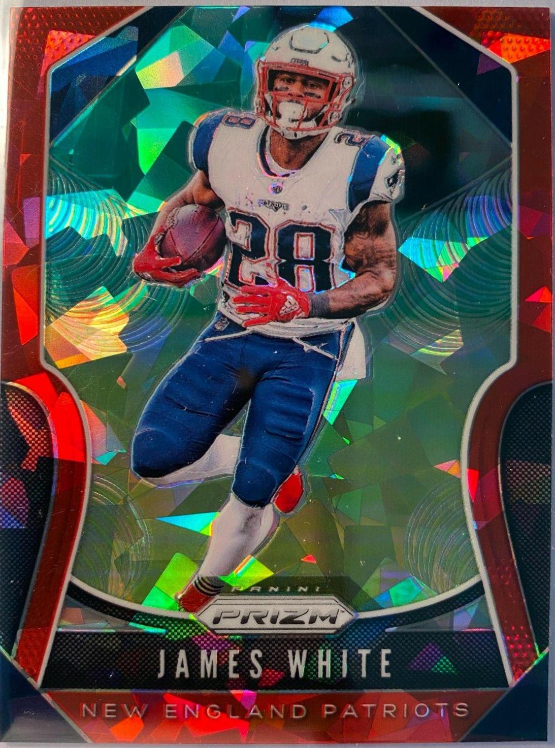 James White [Red Ice Prizm] #21