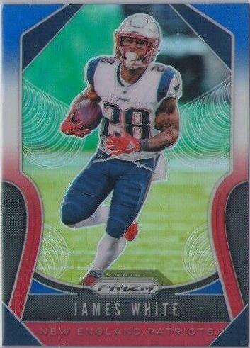 James White [Red, White, Blue Prizm] #21