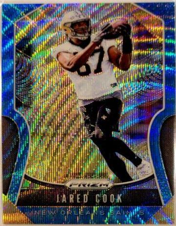 Jared Cook [Blue Wave Prizm] #185