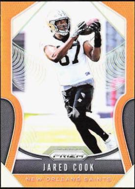 Jared Cook [Orange Prizm] #185