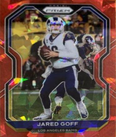 Jared Goff [Red Ice Prizm] #242