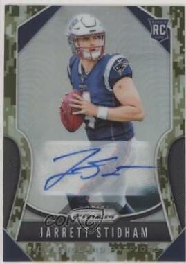 Jarrett Stidham [Autograph Camo Prizm] #308