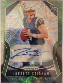 Jarrett Stidham [Autograph Green Scope Prizm] #308