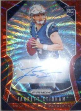 Jarrett Stidham [Autograph Red Wave Prizm] #308