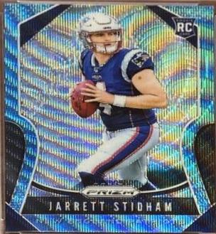 Jarrett Stidham [Blue Wave Prizm] #308