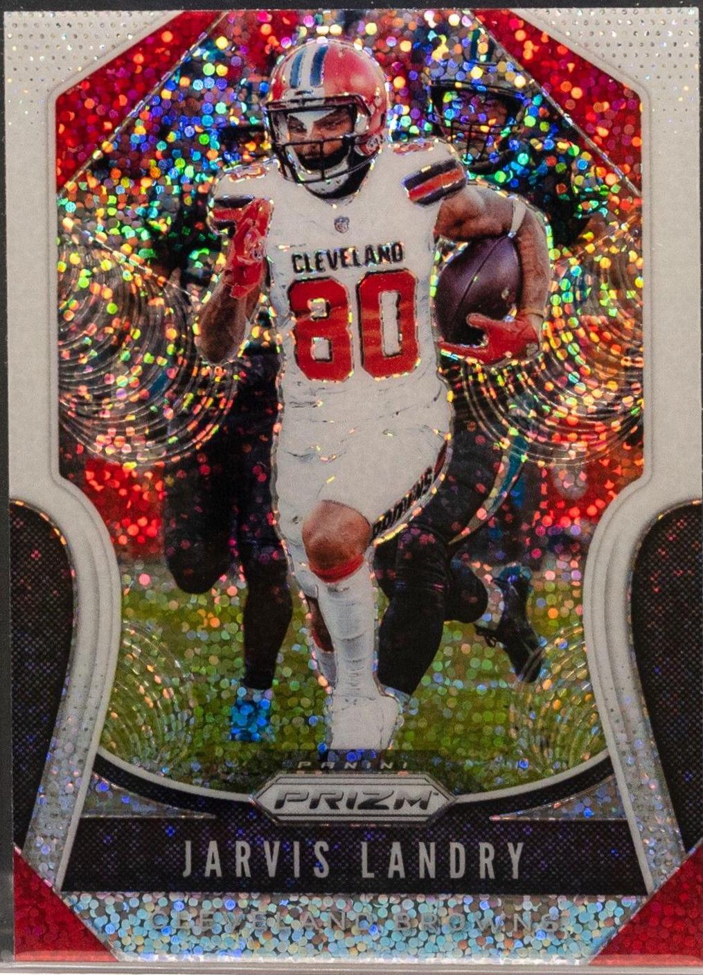 Jarvis Landry [White Sparkle Prizm] #85
