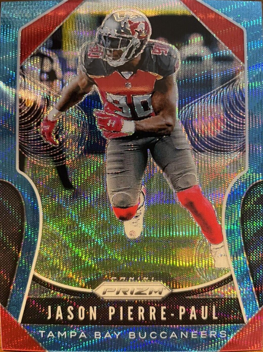 Jason Pierre Paul [Blue Wave Prizm] #196