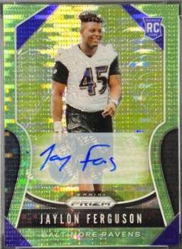Jaylon Ferguson [Autograph Neon Green Prizm] #379
