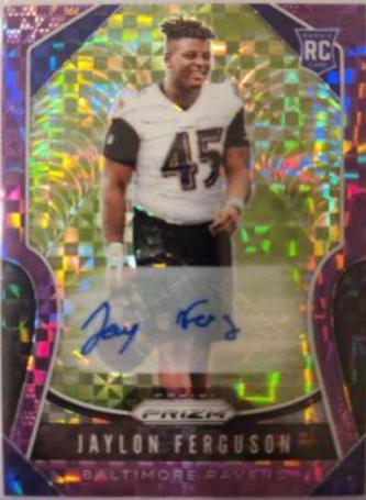 Jaylon Ferguson [Autograph Purple Power Prizm] #379