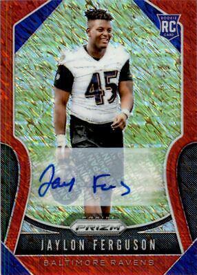 Jaylon Ferguson [Autograph Red Shimmer Prizm] #379