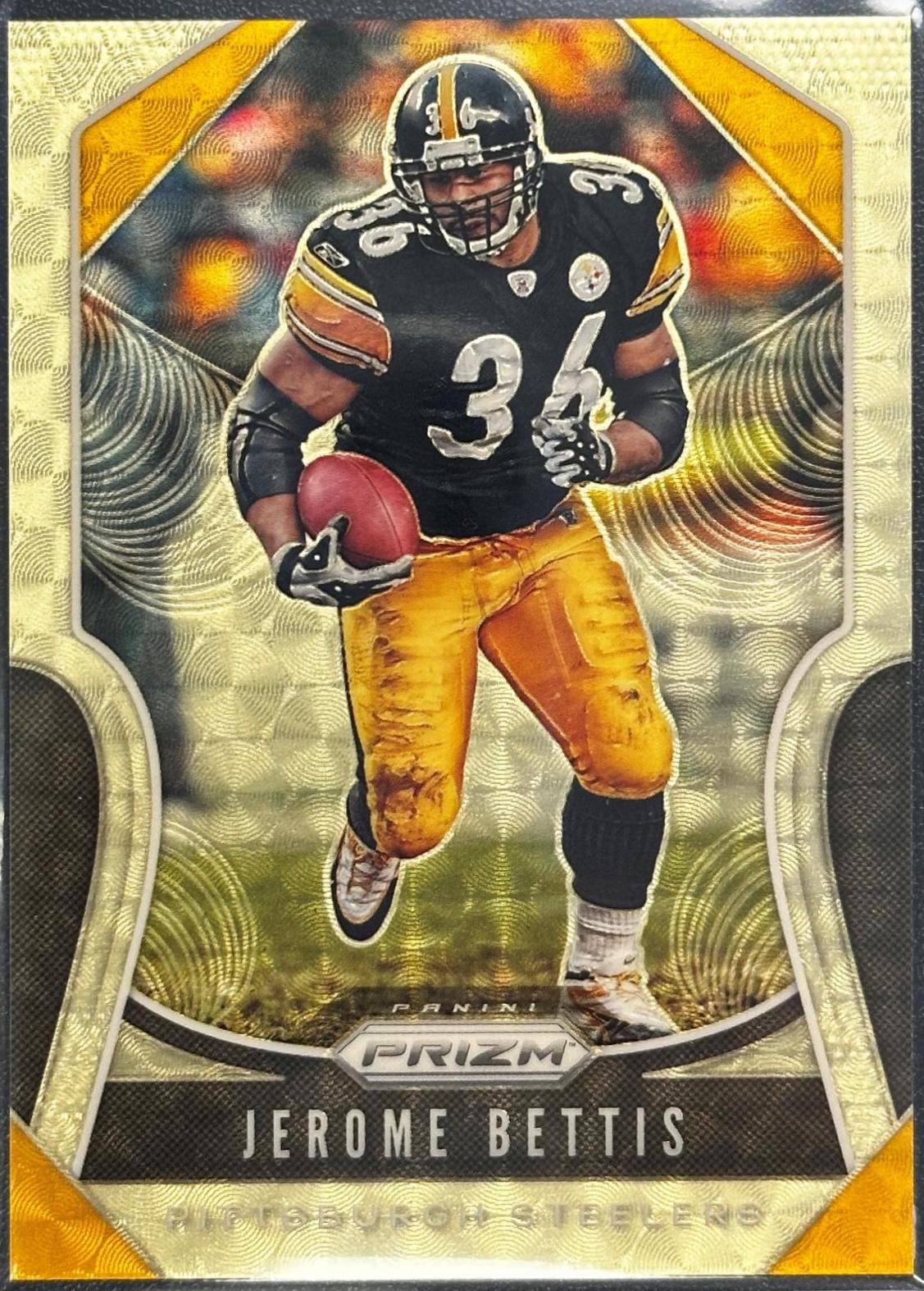 Jerome Bettis [Gold Vinyl Prizm] #285
