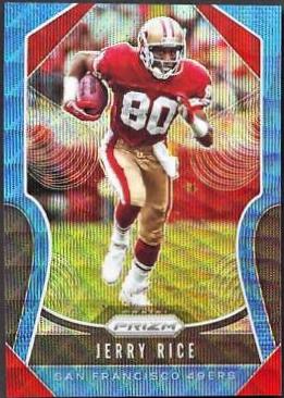 Jerry Rice [Blue Wave Prizm] #287