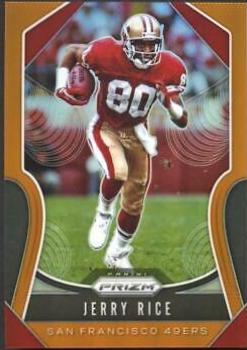 Jerry Rice [Orange Prizm] #287