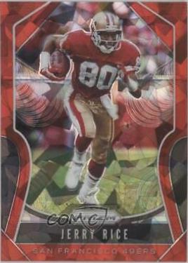 Jerry Rice [Red Ice Prizm] #287