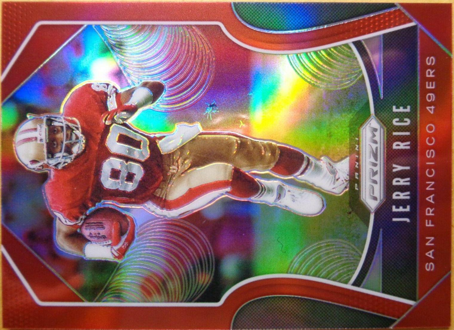 Jerry Rice [Red Prizm] #287
