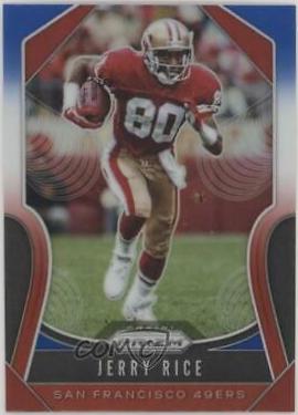 Jerry Rice [Red, White, Blue Prizm] #287