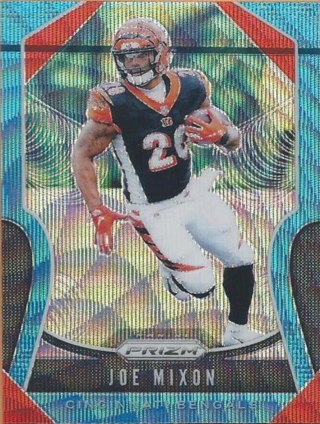 Joe Mixon [Blue Wave Prizm] #80