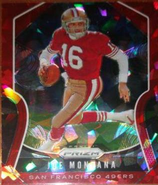 Joe Montana [Red Prizm] #292