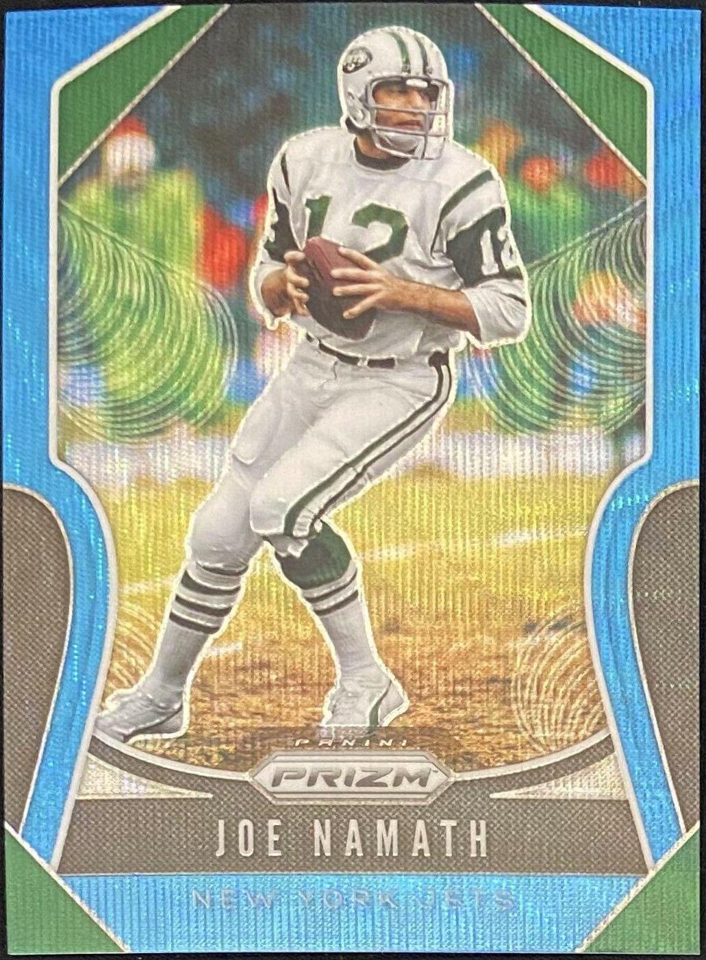 Joe Namath [Blue Wave Prizm] #268