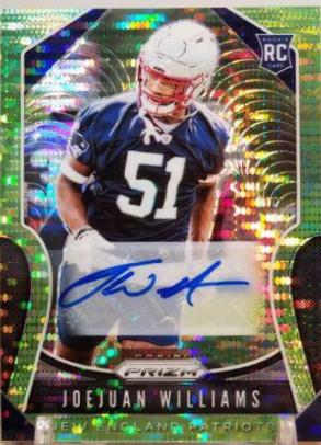 Joejuan Williams [Autograph Neon Green Prizm] #398