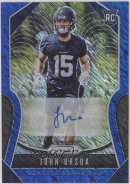 John Ursua [Autograph Blue Shimmer Prizm] #395