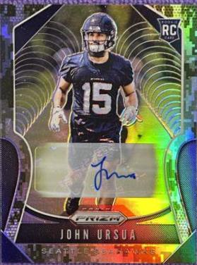 John Ursua [Autograph Camo Prizm] #395