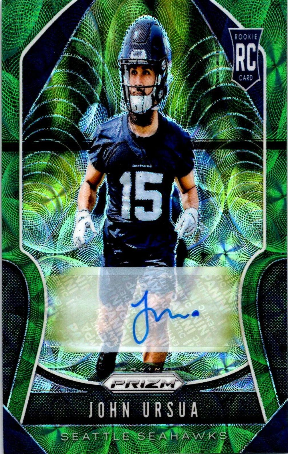 John Ursua [Autograph Green Scope Prizm] #395