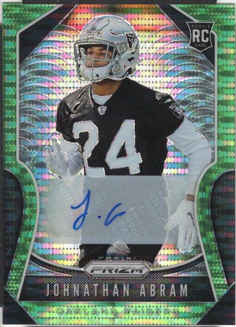 Johnathan Abram [Green Prizm] #319