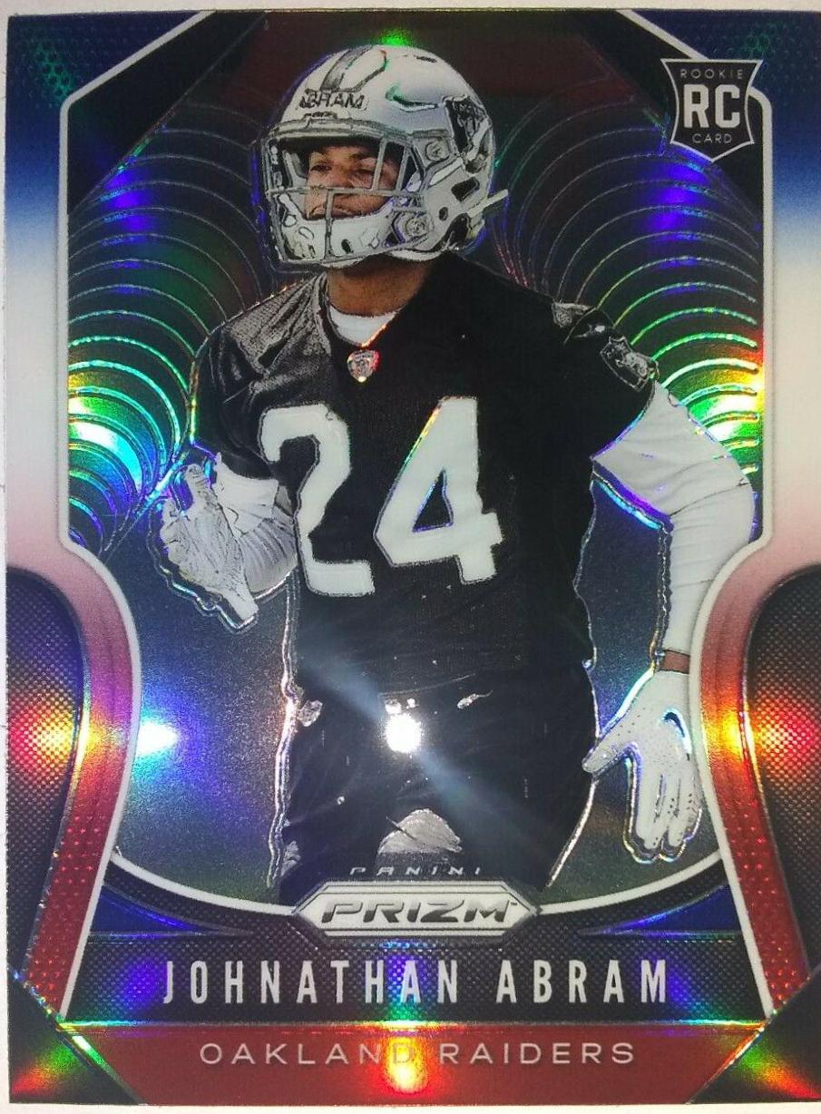 Johnathan Abram [Red, White, Blue Prizm] #319