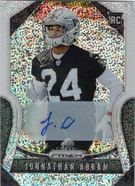 Johnathan Abram [White Sparkle Prizm] #319