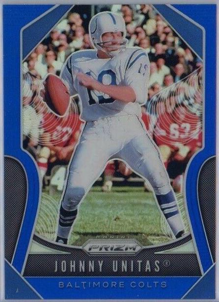 Johnny Unitas [Blue Prizm] #150