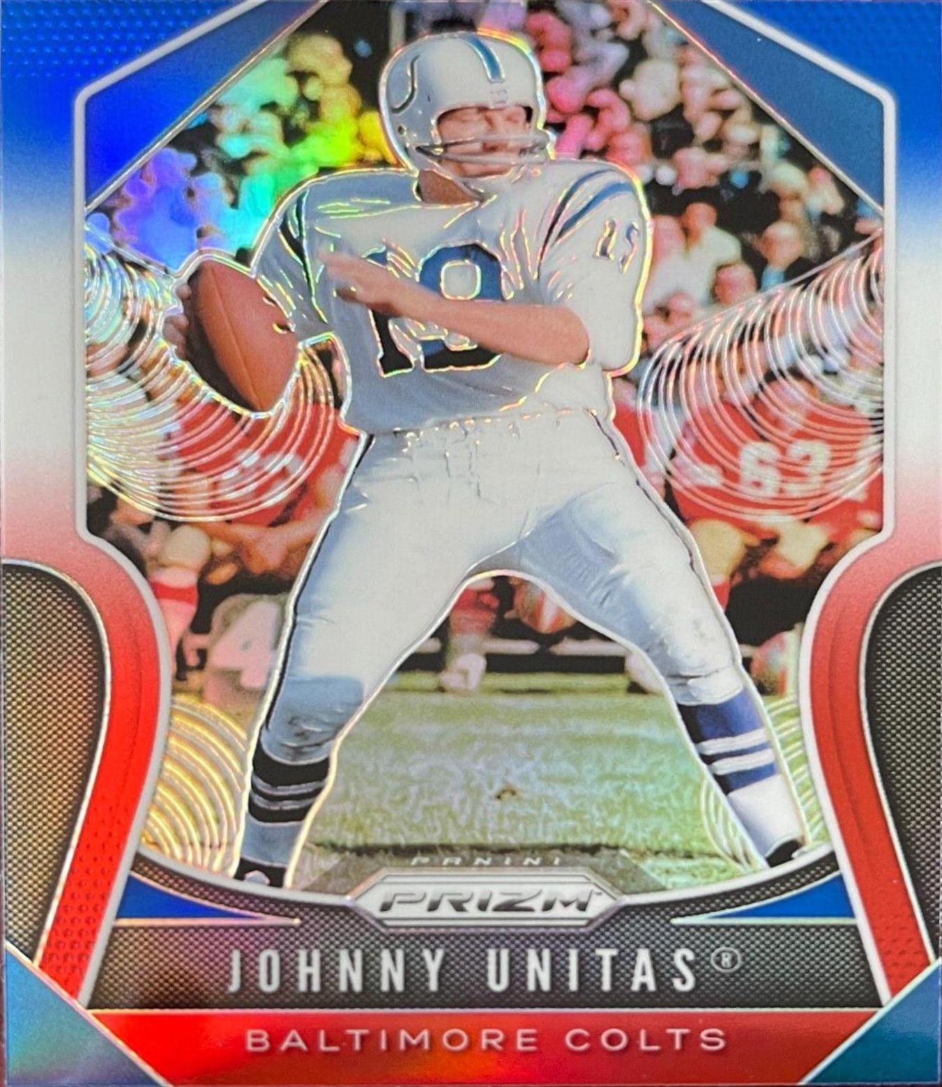 Johnny Unitas [Red Prizm] #150