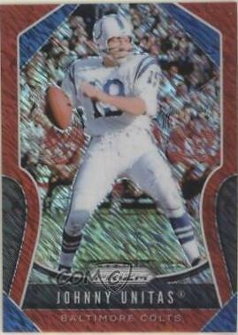 Johnny Unitas [Red Shimmer] #150
