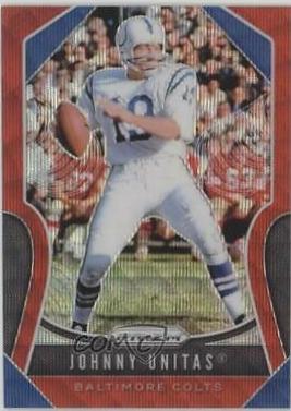 Johnny Unitas [Red Wave Prizm] #150