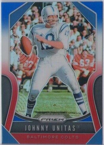 Johnny Unitas [Red, White, Blue Prizm] #150