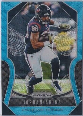 Jordan Akins [Blue Wave Prizm] #135