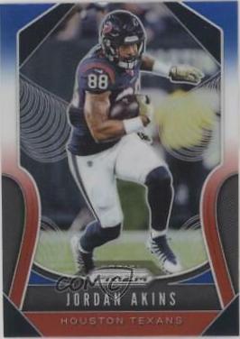 Jordan Akins [Red, White, Blue Prizm] #135