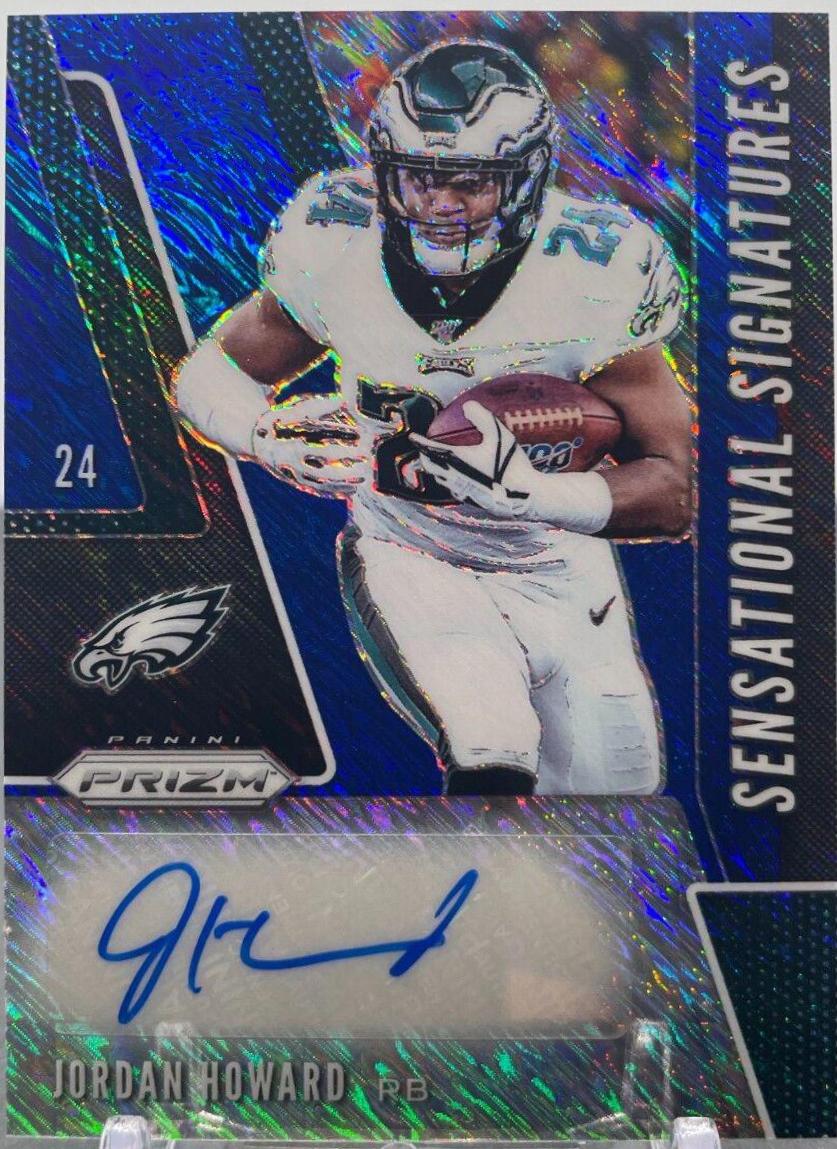 Jordan Scarlett [Autograph Blue Shimmer Prizm] #376